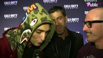 Exclu vidéo : Miko, Cartman et Sneazzy étaient à la soirée de lancement du jeu Call of Duty Ghosts !