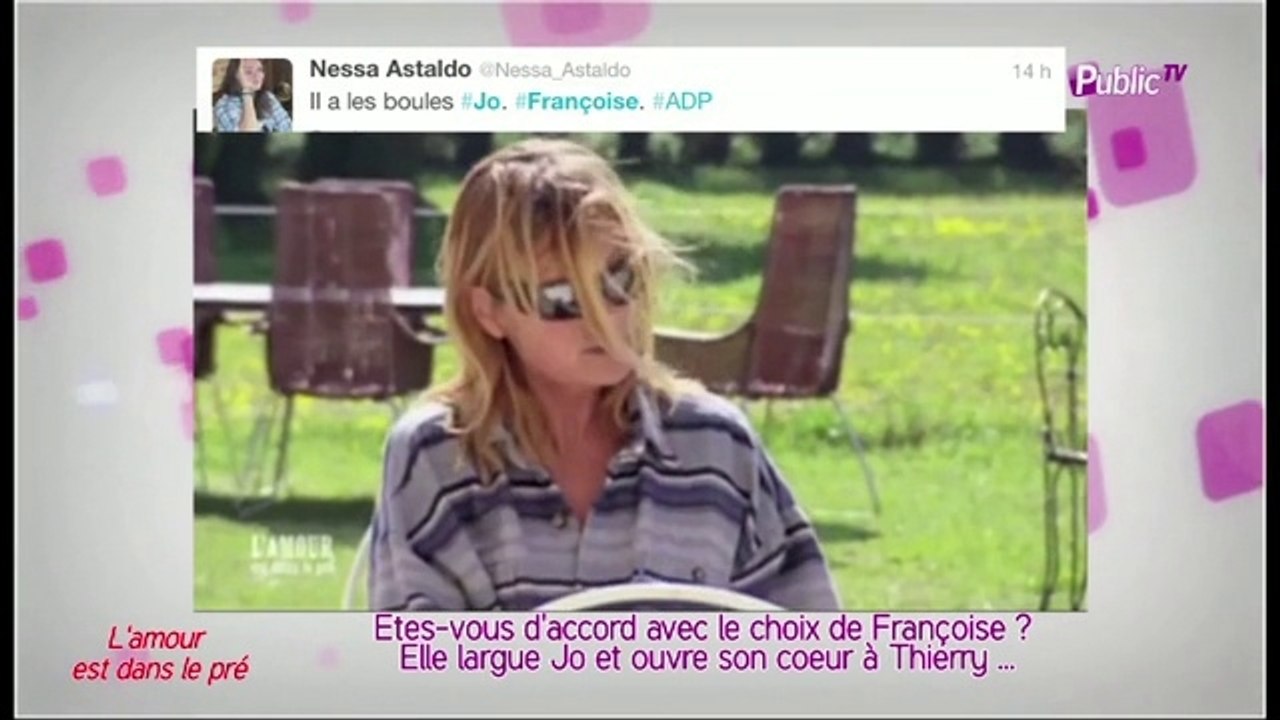 Public Zap Francoise De L Amour Est Dans Le Pre Prefere Thierry A Jo Et Vous Video Dailymotion