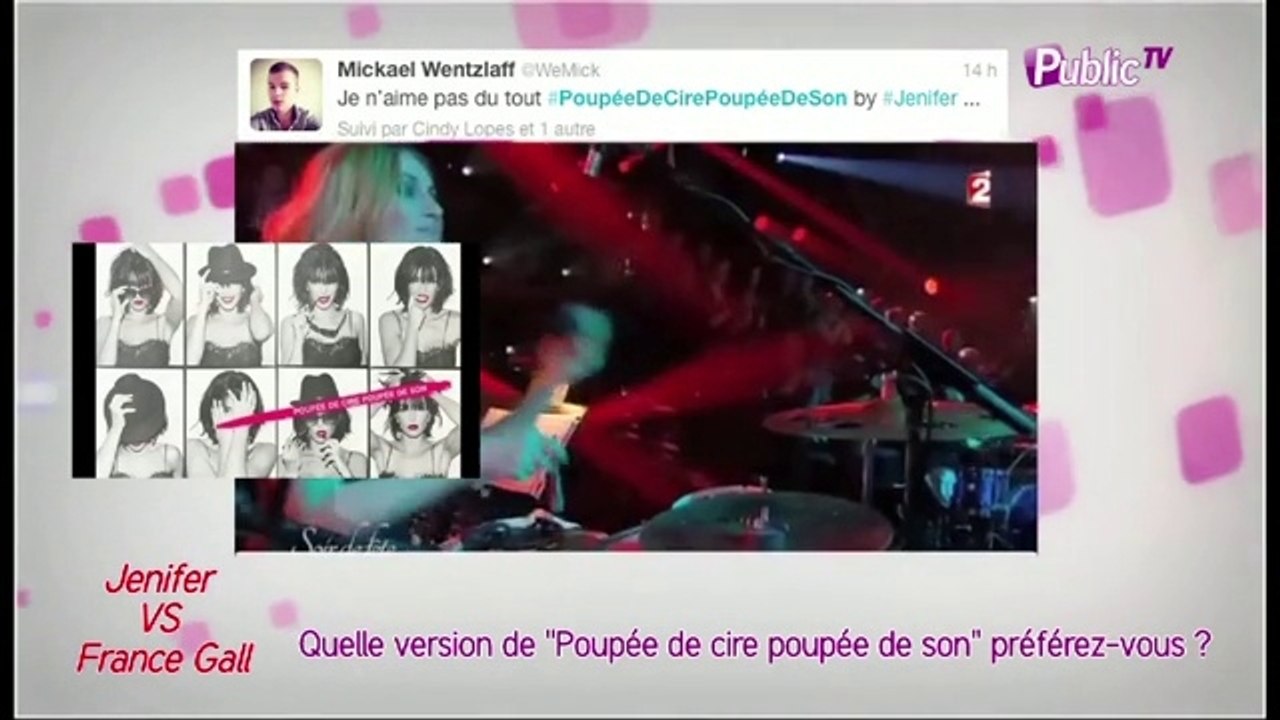 Public Zap : Jenifer VS France Gall : quelle ve...
