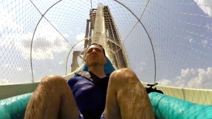 Take a Ride on the World's Tallest Water Slide!