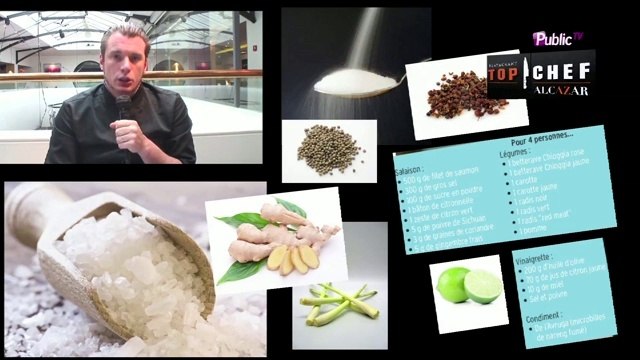 Exclu vidéo : Norbert Tarayre (Top Chef) : découvrez ma recette de Ma tranche de saumon aux aromates de copeaux de légumes et avruga !
