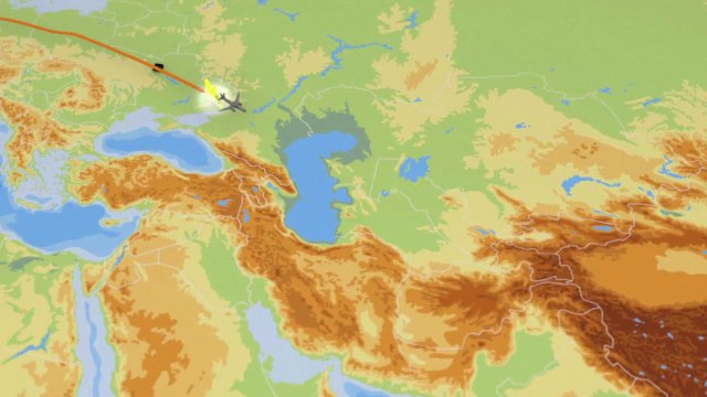 Avión de Malaysia Airlines derribado