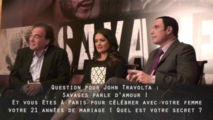 Exclu Video : John Travolta troublé en pleine conférence de presse à Paris !