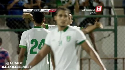 الأهلي × حطين  - لقاء ودي - هدف الأهلي الثالث - صالح العمري - 18-07-14 - HD