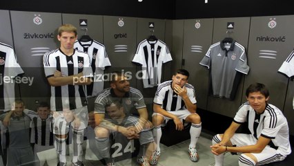 FK Partizan -promocija novih dresova 2014/15