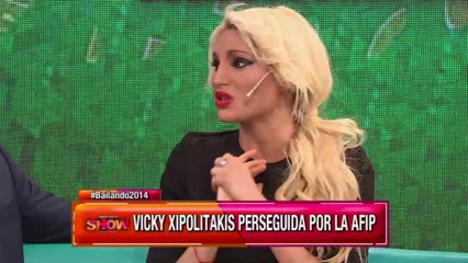 Este es el show 2014 -Vicky Xipolitakis perseguida por la AFIP (18/07/14)
