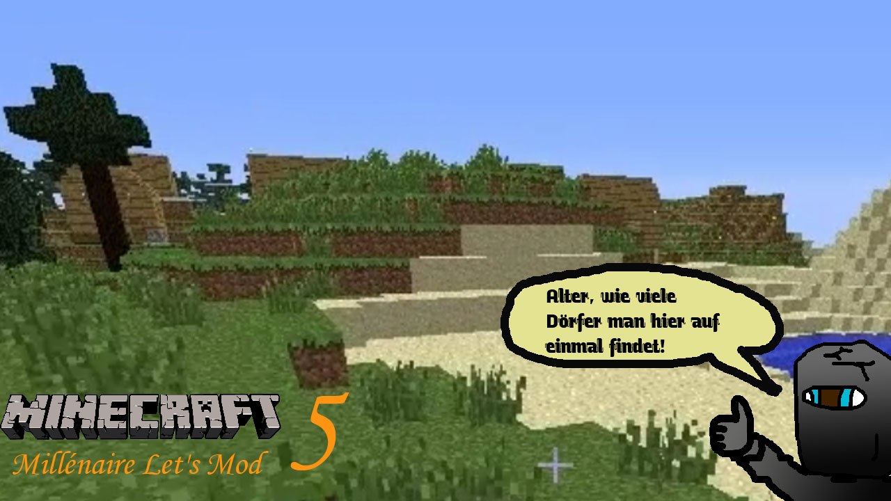 Minecraft Millénaire Let's Mod 5: Jede Menge Dörfer