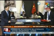 China y Argentina firmaron acuerdos de cooperación