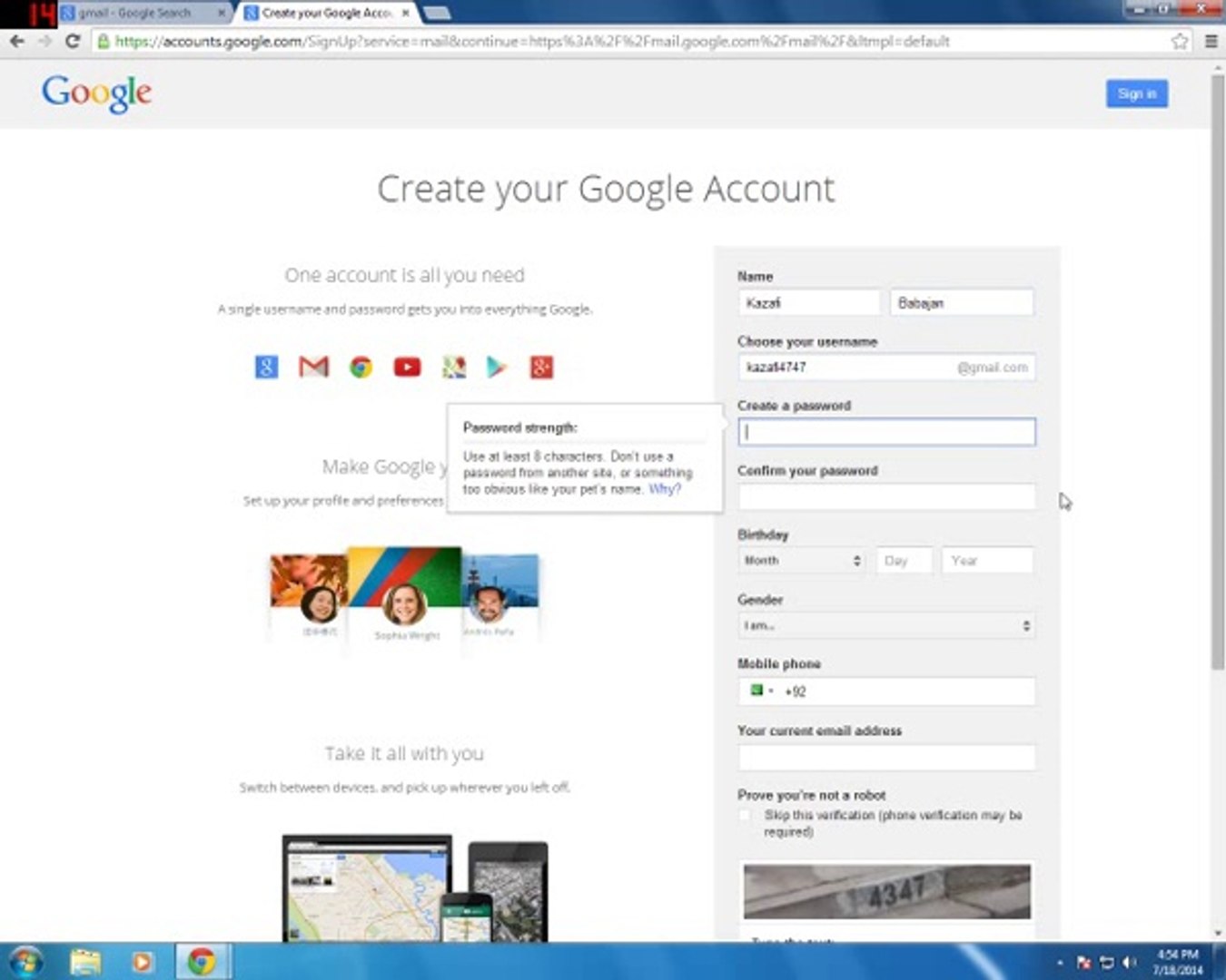 How To Make a Gmail Account? --- By www.abomination47.com