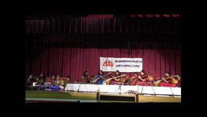 SAPNA: EKAAHAM: 24 HOURS OF VEENA VAADHANAM: STUDENTS OF RAJAVEENA SCHOOL OF MUSIC -4