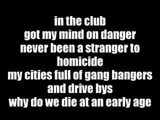 2pac - pain (Lyrics / Paroles)
