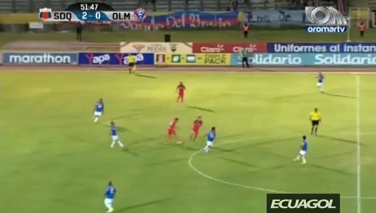Estupiñan pedio su segundo gol, QUI vs OLM