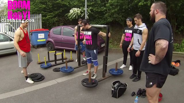 BROTrip #16 UK Side - Marc Fitt, Ogus, Lavado & TeamBOOMBabY Strongman Lessons-Training