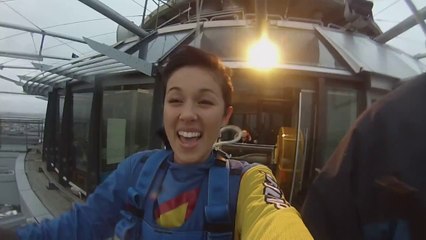 kinagrannis - Kina Jumps Off A Building