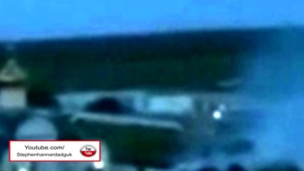 StephenHannardADGUK - UFO Decloaks Over Ukrainian Command Center 2014