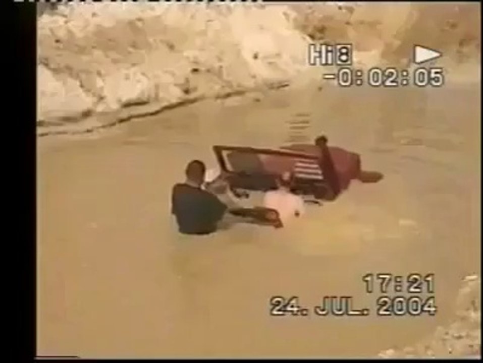 nice driving in the water.