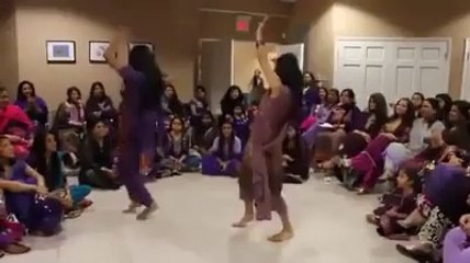 Girls having fun in College Party