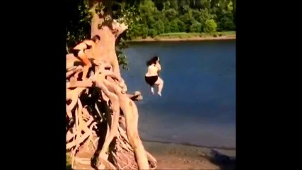 Şişman kadın tarzan olmaya karar verirse