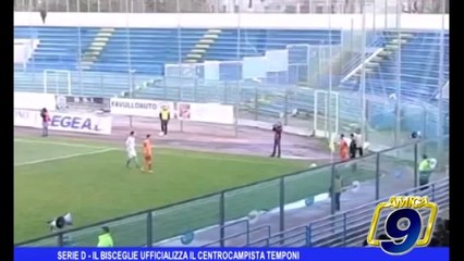 SERIE D | Il Bisceglie ufficializza Temponi