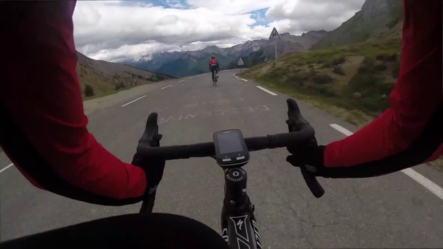 Crazy cycling Descent GoPro footage - Col D'Izoard - Tour De France 2014