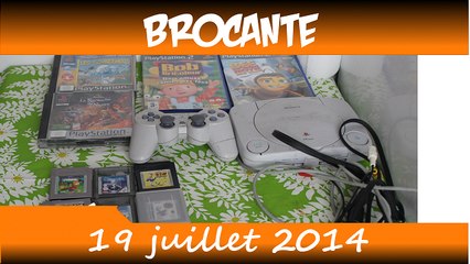 Vidéo Brocante du 19 juillet 2014