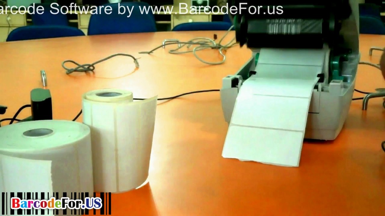 How to design and print barcodes with different type of printer