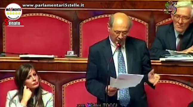 M5S - Tocci (senatore PD) sbugiarda la riforma di Renzi in aula - MoVimento 5 Stelle