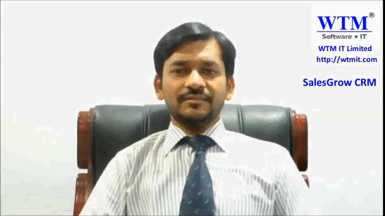 WTM SalesGrow  - crm software demo