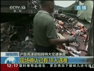 Chine : au moins 38 morts dans un violent accident routier