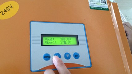 Sandi Solar Charge Controller Setting