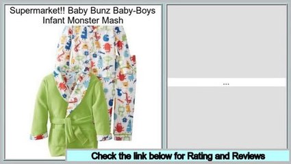 Compare Prices Baby Bunz Baby-Boys Infant Monster Mash