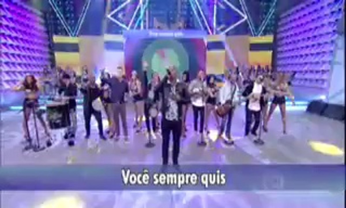 TV Globo 2014-07-20 Turma do Pagode no Faustão (2)