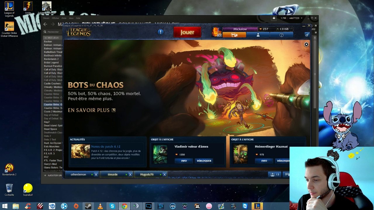 17.07.14 Bots du Chaos WTF !!!!