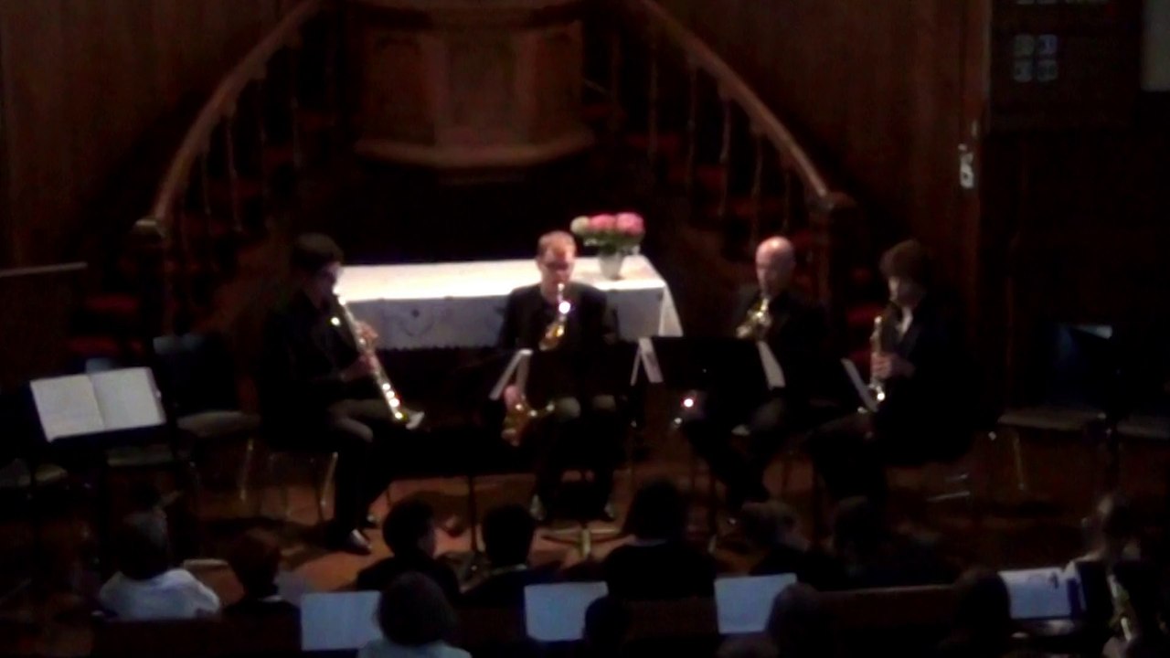 2014-06-21 - Concert Bach Roubaix RbxSaxQuartet Choral