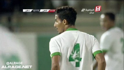 الأهلي × حطين  - لقاء ودي - الشوط الأول - 18-07-14 - HD