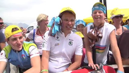 Hautes-Alpes: Les supporters du Tour de France