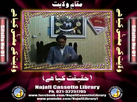 Wilayat-e-Ali a.s Ky Maeny - Maulana Zeeshan Haider P-2