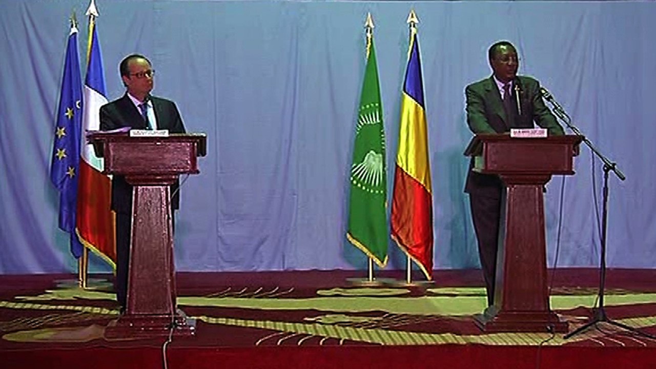 Conférence de presse conjointe avec M. Idriss DEBY ITNO, président de la République du Tchad