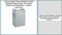 Reports Best Elkay EWA8LF1Z Wall Mounted Water Cooler 115V 60Hz Single Level Wall Mount 1 Station Lead Free