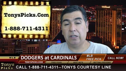 MLB Pick St Louis Cardinals vs. LA Dodgers Odds Prediction Preview 7-19-2014