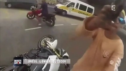 Reportage  un policier tire sur un voleur de moto