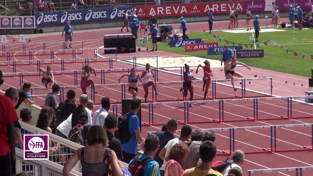 Finale 100 m haies Cadettes