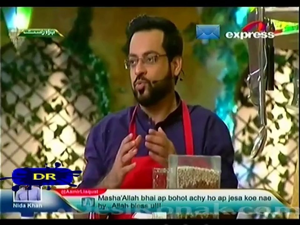 Pakistan Ramzan With Amir Liaquat By Express Entertainment - 19th July 2014 (Aftar) - part 4