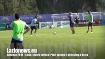 AURONZO 2014 - Lazio, lavoro tattico sul pressing (19.7.14)