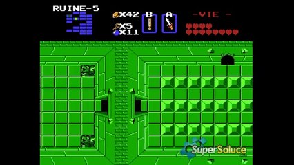Solution Zelda 1 NES : Donjon Lézard