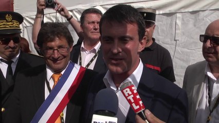 Hautes-Alpes: Manuel Valls au tour de France