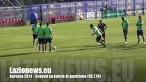 Auronzo 2014 - Schemi su calcio di punizione (19.7.14)