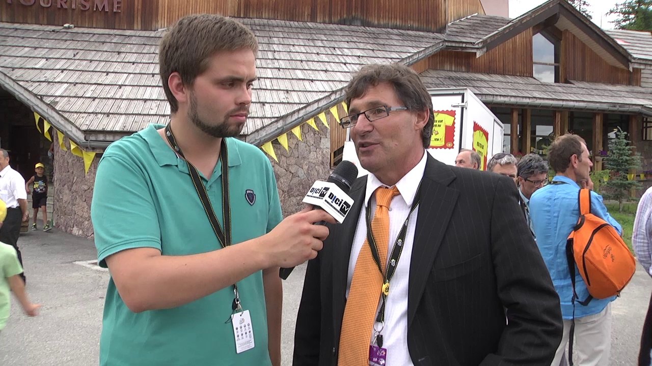 Hautes-alpes: fin de la 14e étape avec Max Brémond