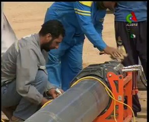 Algérie,Adrar,transfert hydrique sur 85 km