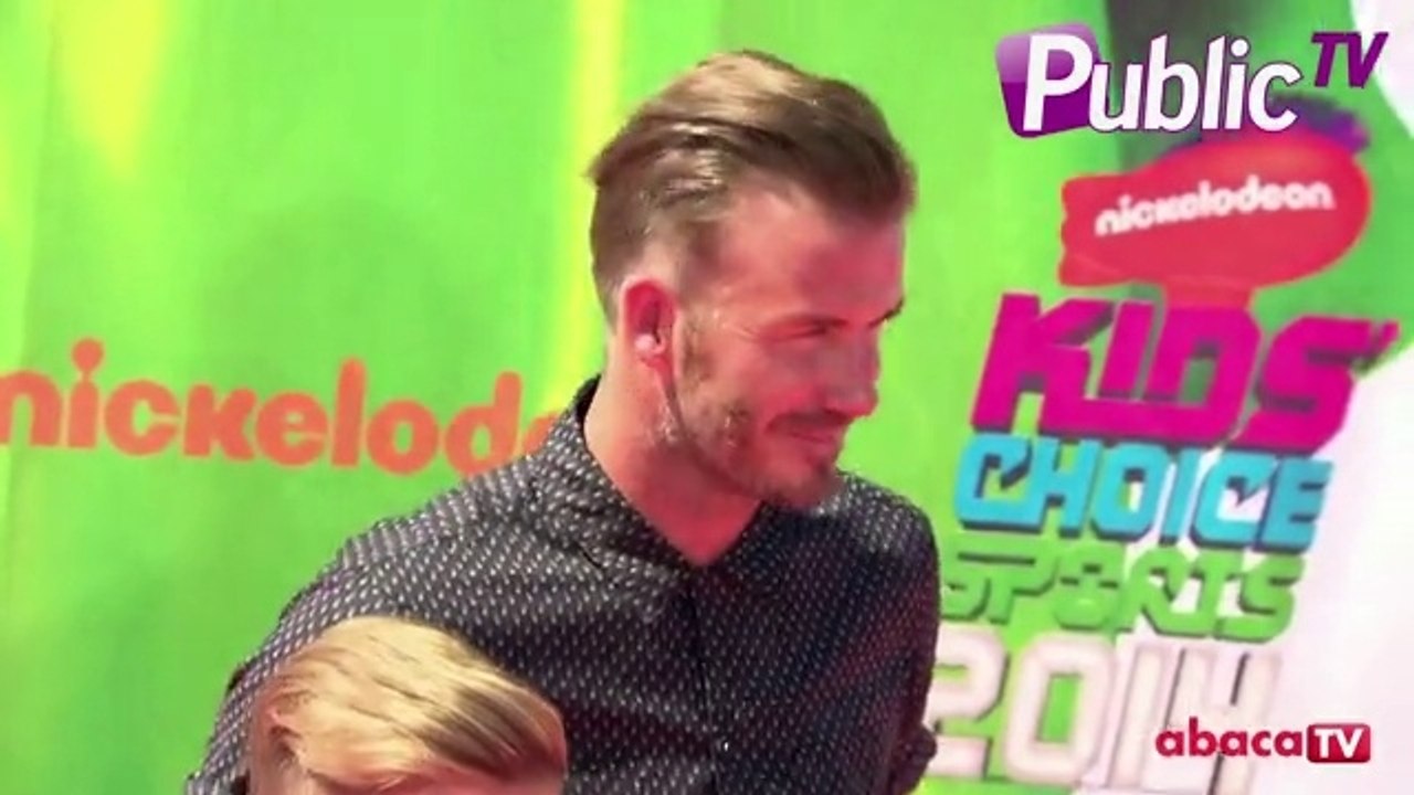 Exclu Vidéo : David, Cruz  et Romeo Beckham, Carmelo Anthony, Kevin Durant et Megan Fox personnalités préférées des enfants aux États-Unis !